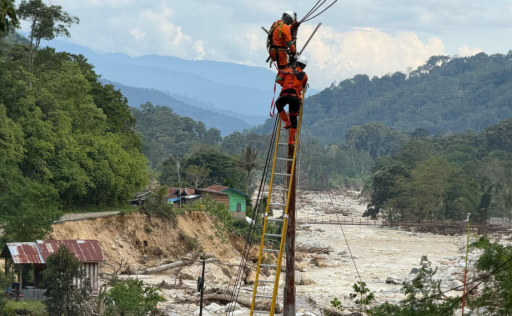 PLN Tuntaskan Pemulihan Listrik, Pemerintah Pacu Rekonstruksi Pascabencana