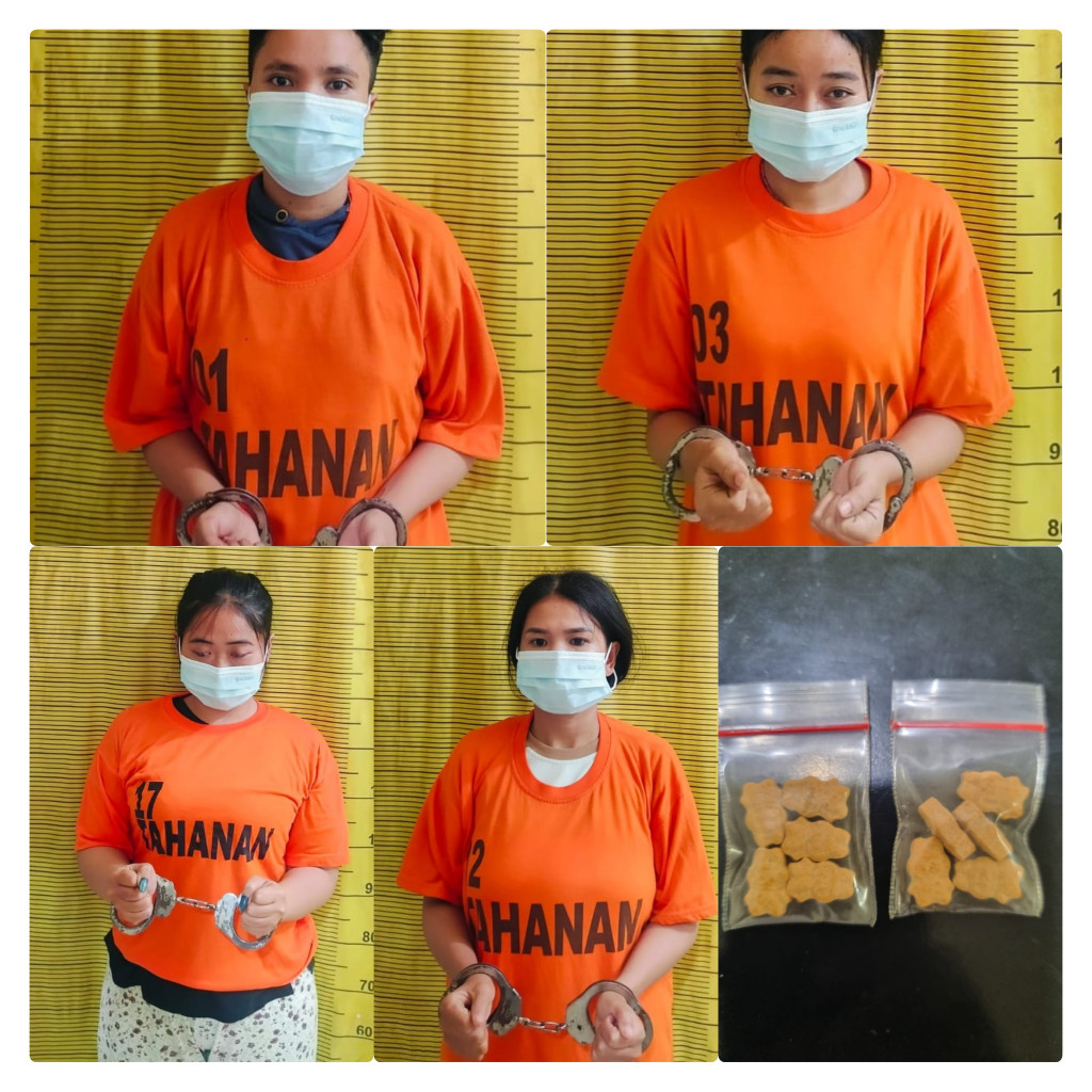 Polres Binjai Ciduk Jaringan IRT Saat Jualan Narkoba Di Tandem Hilir