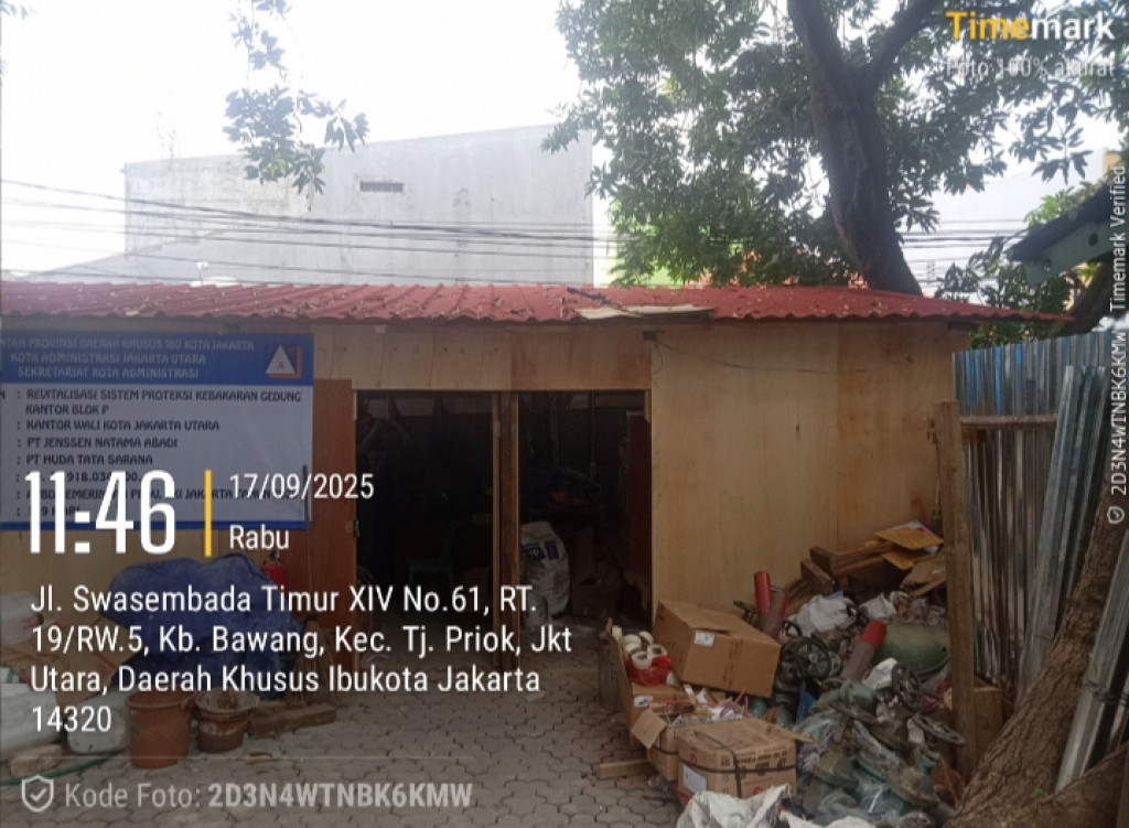 Proyek Revitalisasi Kantor Wali Kota Jakarta Utara Disorot LSM