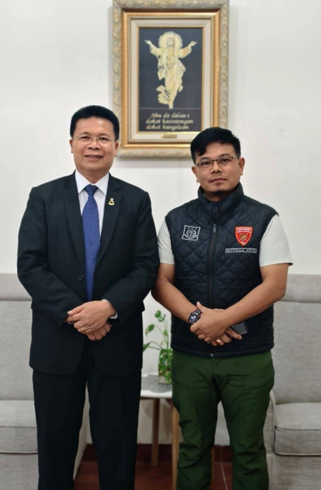 Pucuk Pimpinan HKBP Sambut Baik Kehadiran Anggota Satgas PKH Gordon Siahaan