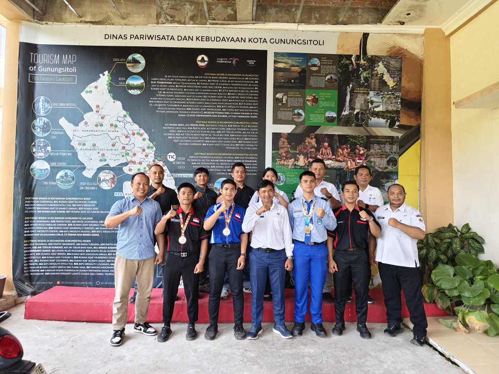 Rebut Medali Emas di Kejuaraan Tinju Internasional di Malaysia, Mathius Disambut Pemko Gunungsitoli