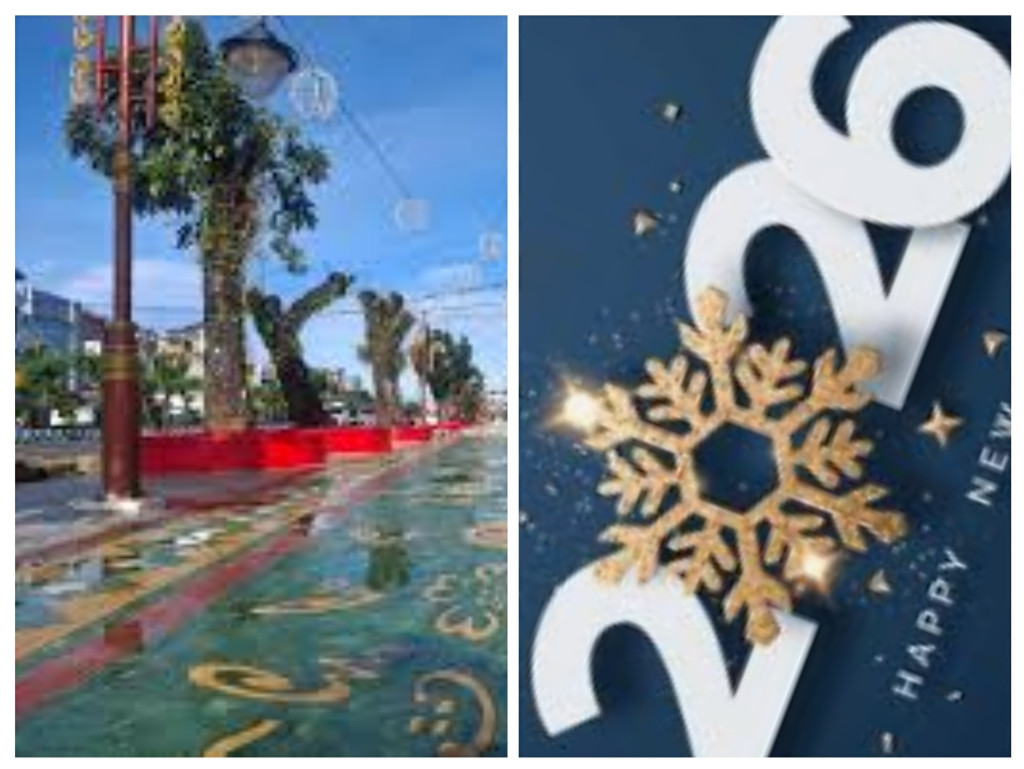 Reportase Malam Tahun Baru 2026 di Kota Bengkulu: Hujan Redam Keramaian