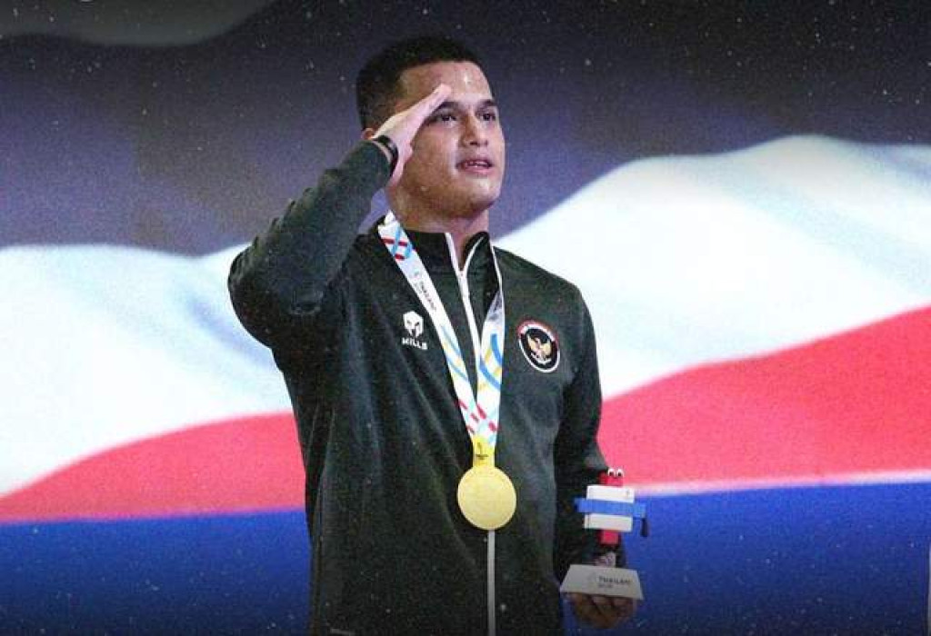 Rizki Juniansyah Terima Kenaikan Pangkat dari Presiden Usai Pecahkan Rekor Dunia SEA Games 2025