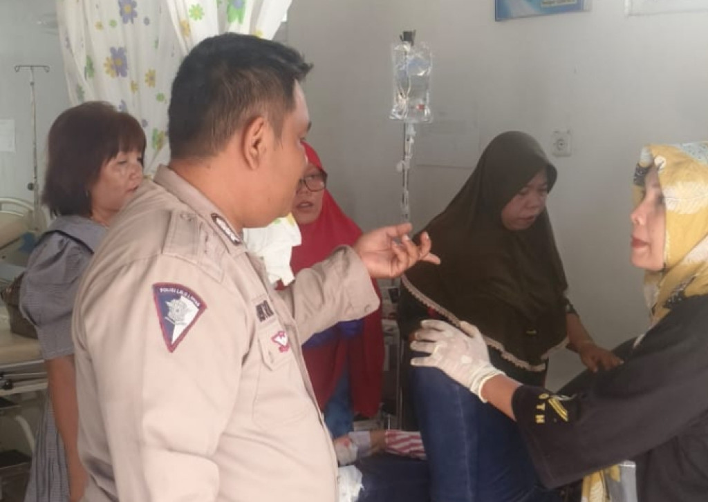 Salip Mitsubishi Fuso, Pengemudi Sepeda Motor Tewas Setelah Tabrak Mobil Box