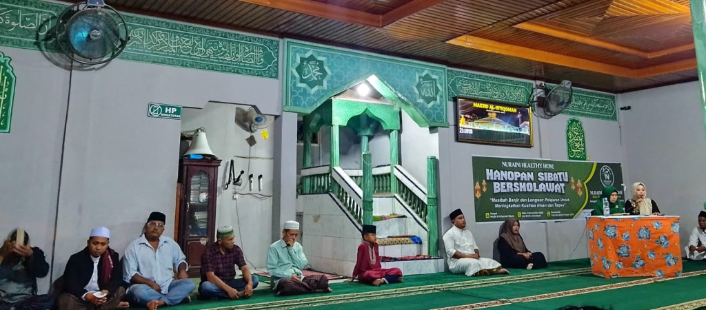 Sambut Tahun Baru dengan Sholawat, Warga Sibatu Kirim Doa untuk Korban Banjir dan Longsor