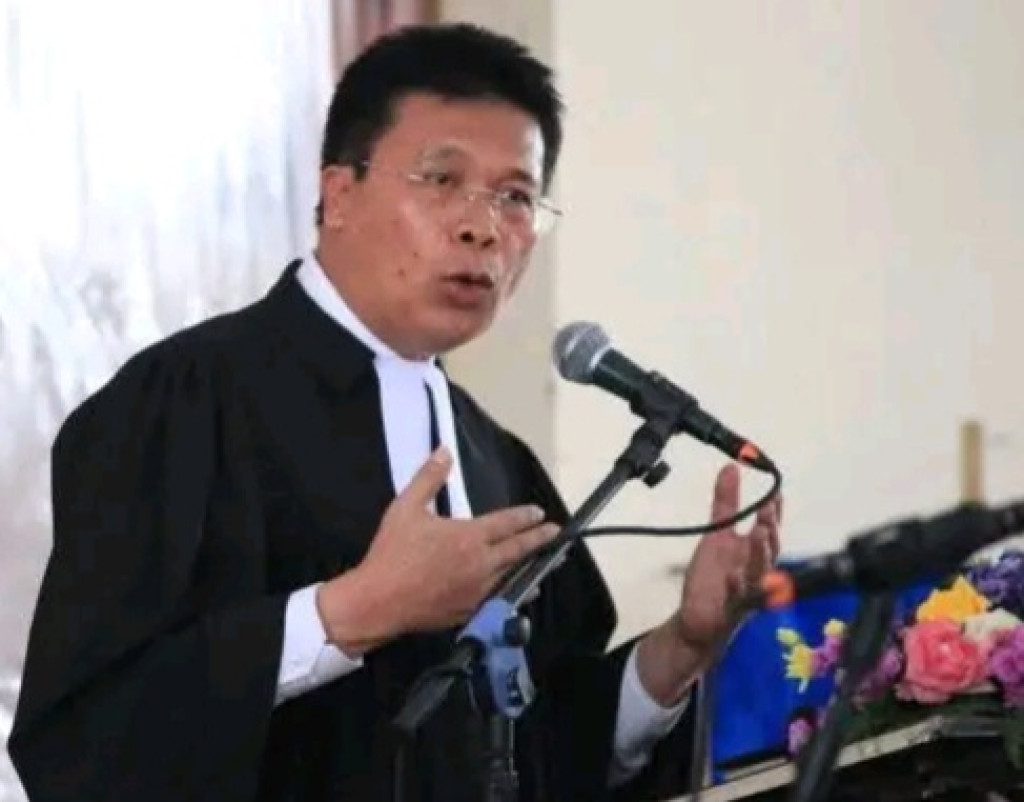 Sambutan Ephorus Dalam Ibadah Pengucapan Syukur Tahun Baru 2026 di Pearaja Tarutung