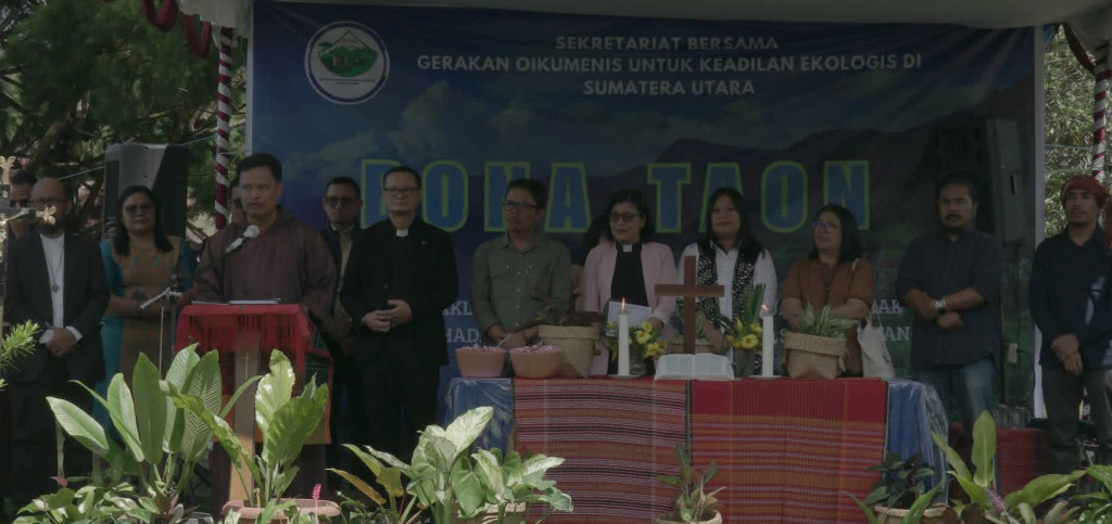 Sekber Gokesu Menggelar Bona Taon di Jetun Silangit, Warnai Perlawanan Kejahatan Ekologis di Sumut