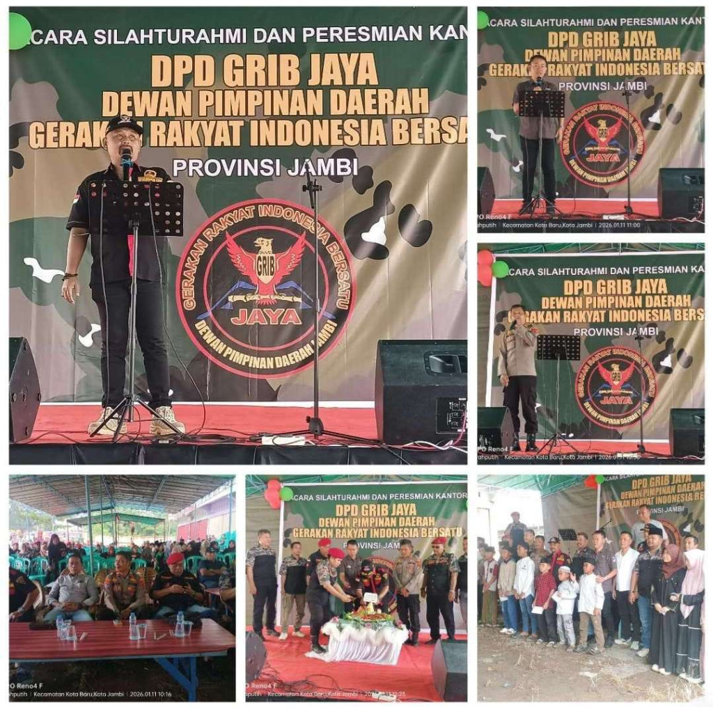 Silaturahmi dan Peresmian Kantor Baru GRIB Jaya Provinsi Jambi  "Nuansa Baru Semangat Baru"