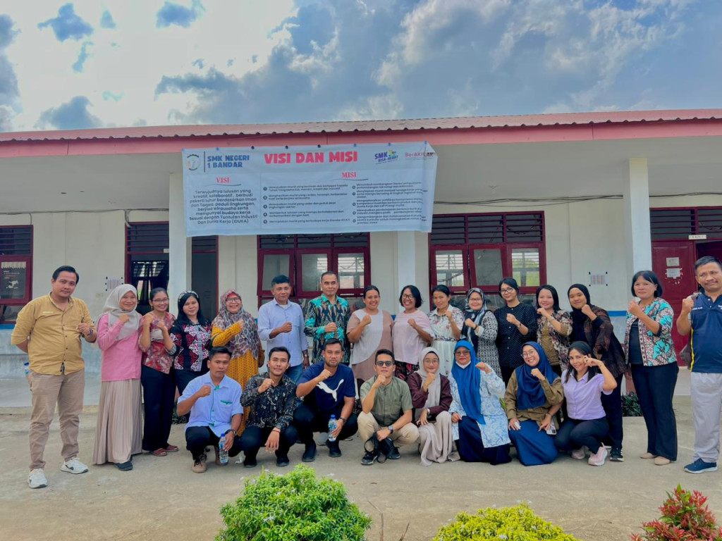 SMK I Negri Bandar Kekurangan Fasilitas Praktek,Butuh Perhatian Disdik Provinsi Sumut