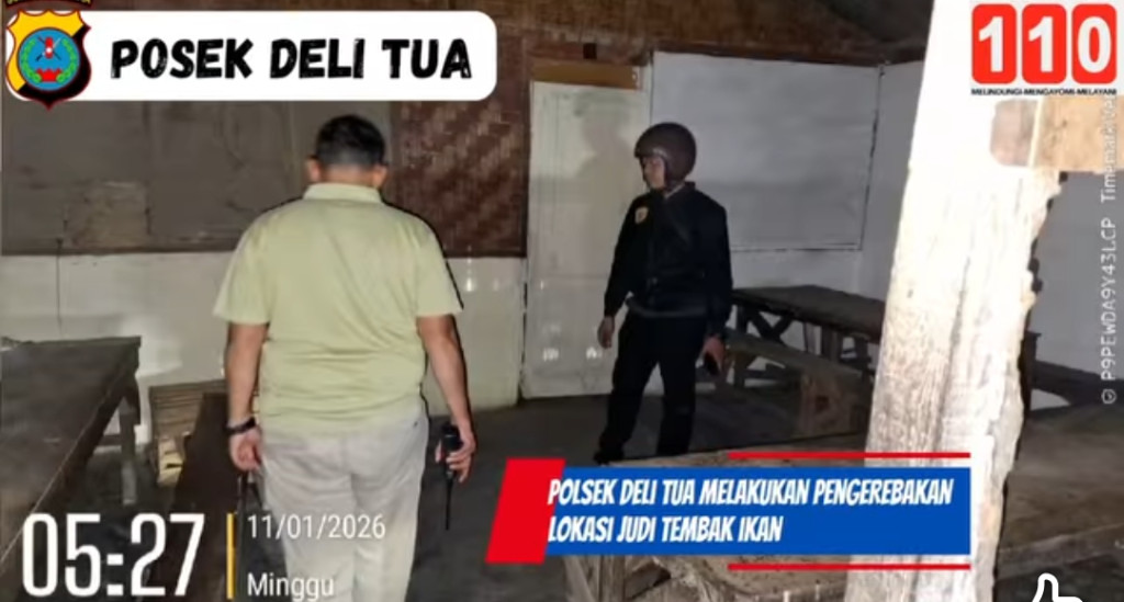 Warga Lapor Ada Judi, Polsek Delitua Turun ke Lapangan dan Hasilnya?