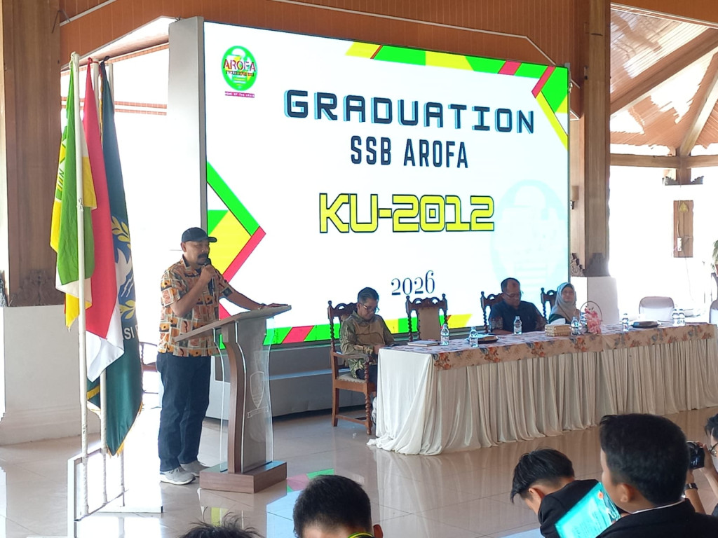 Wisuda SSB AROFA Kelompok Usia 2012 Digelar di Pendopo PPS Sumedang