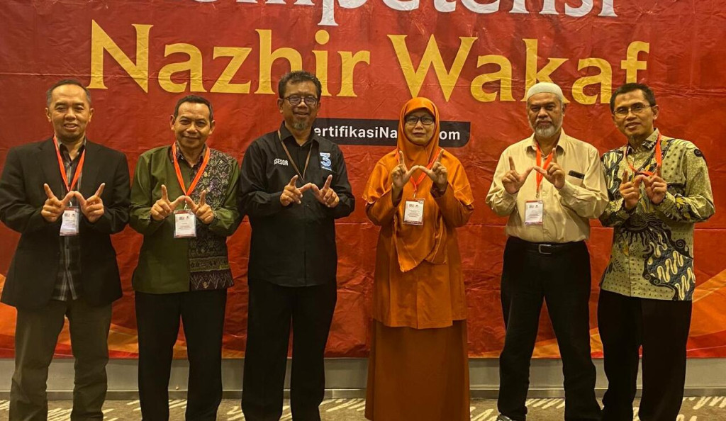 Yayasan Mutiara Enim Rintis Lembaga Wakaf, Dua Utusan Lulus Sertifikasi Nazhir Wakaf BWI