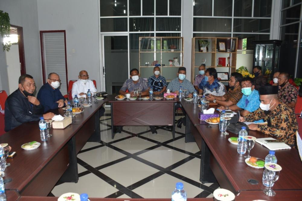 Bupati Aceh Timur Rakor Bersama Pimpinan Perusahaan Terkait Perbaikan Insfrastruktur  