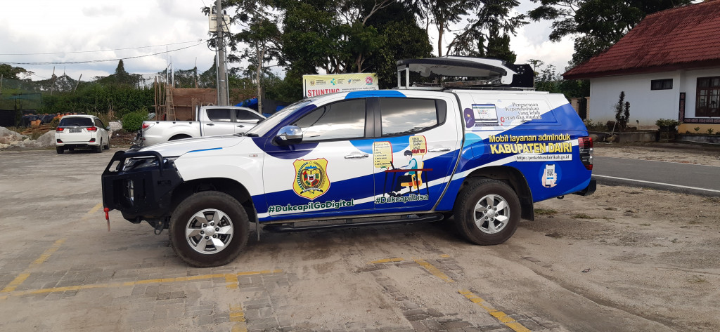 mobil layanan adminduk dairi rp 473 juta karoseri rp 129 juta wahana news dairi
