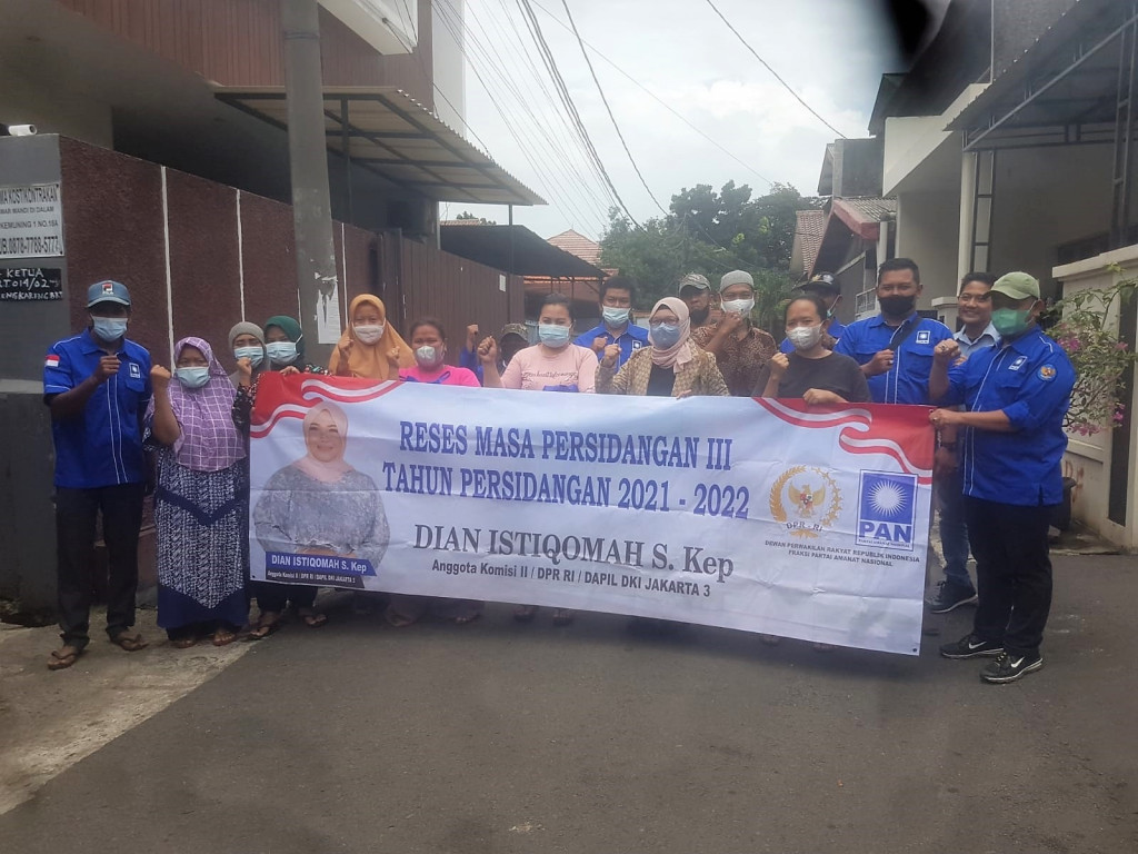 Reses di Cengkareng Jakarta Barat, Anggota DPR RI Dian Istiqomah Sampaikan Hal Ini