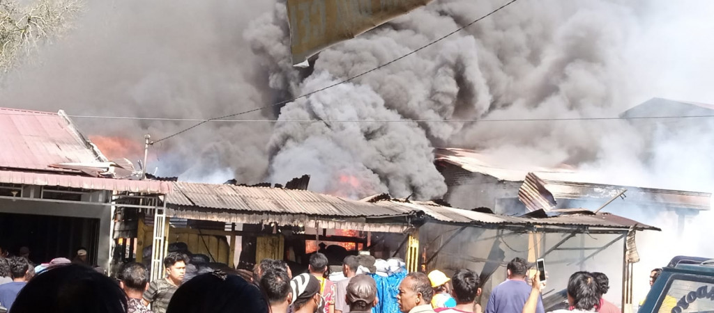 Tiga Unit Rumah di Parbuluan Dairi Musnah Terbakar