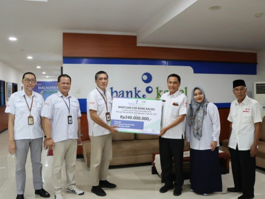 Bank Kalsel Bantu Yayasan Rumah Kreatif dan Pintar Banjarmasin