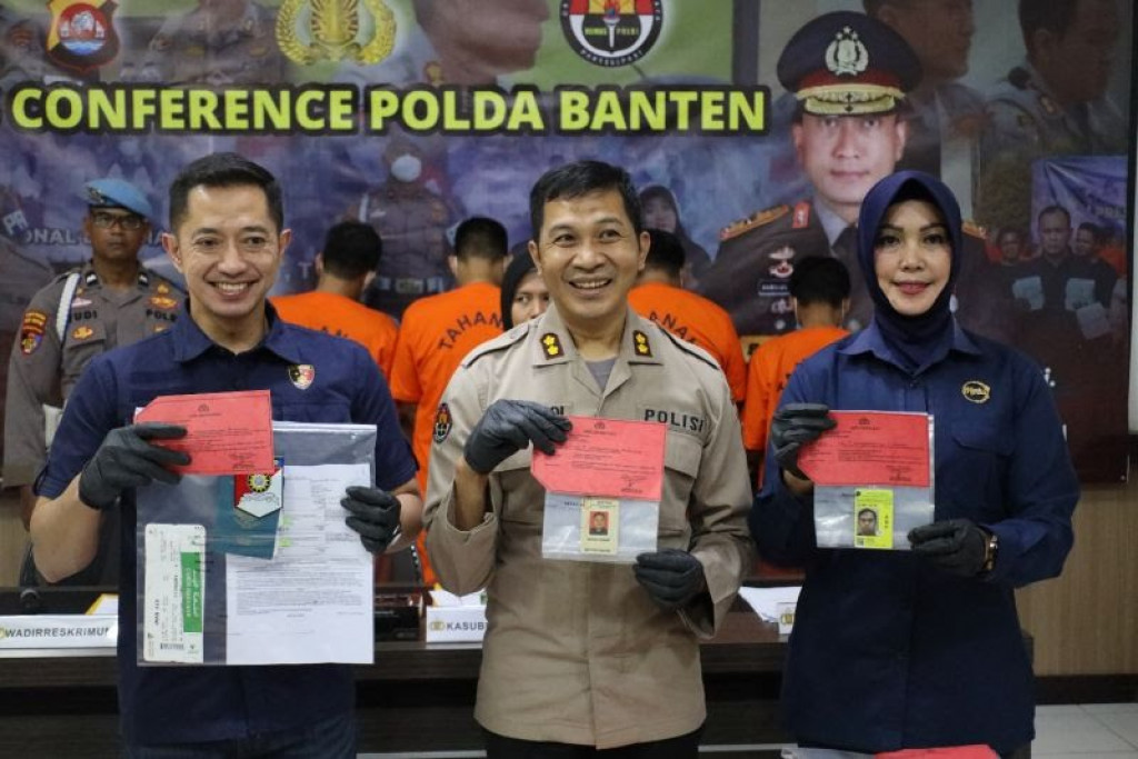 Polda Banten Tangkap Empat Orang Diduga Pelaku Penyalur TKI Ilegal