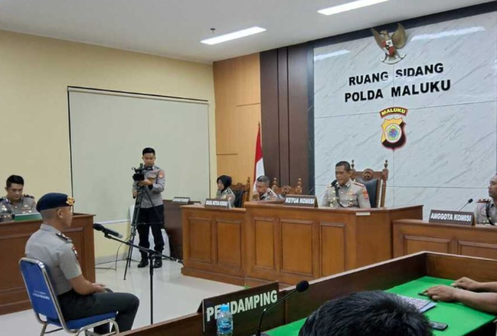 13 Jam Sidang, Bripda MS Dipecat Tidak Hormat Usai Pelajar Tewas di Tual