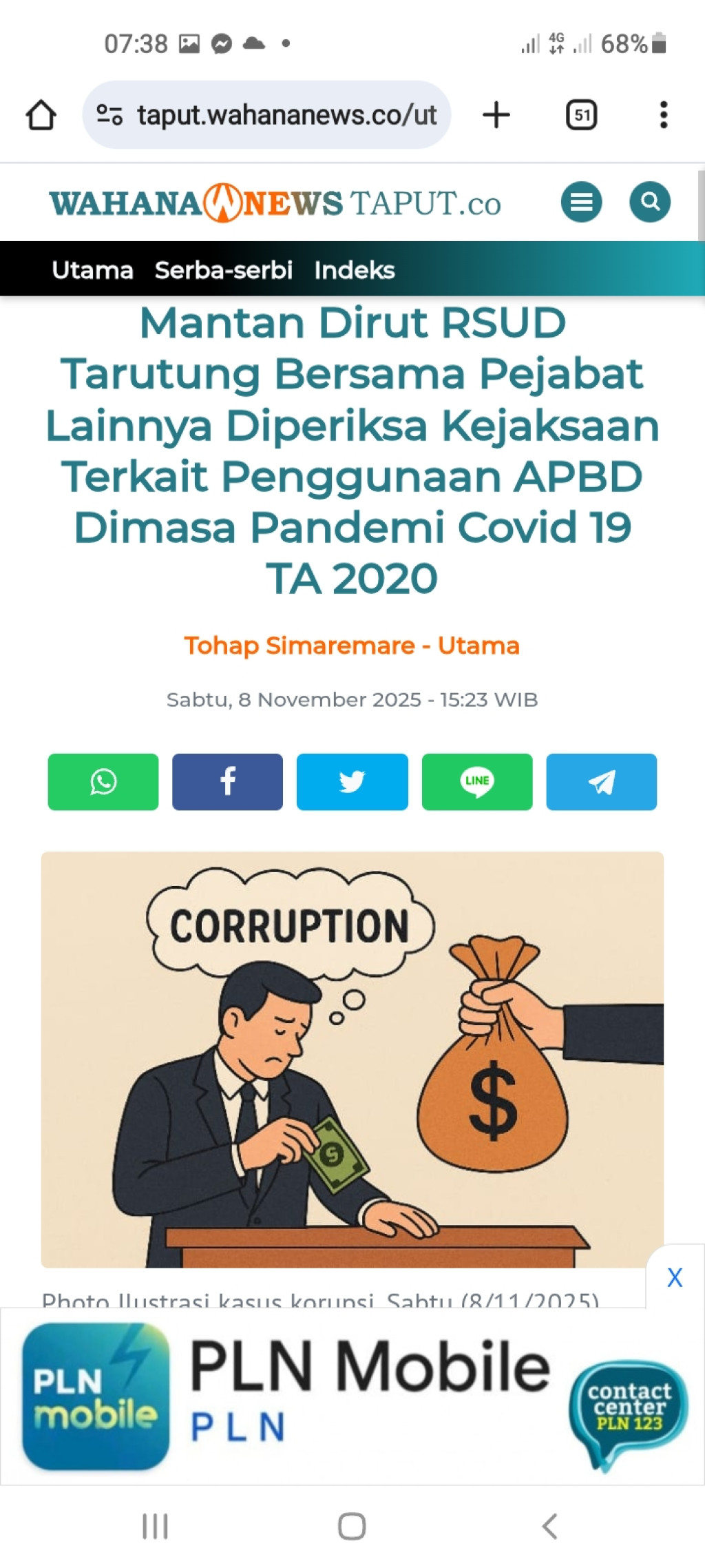 APH Diminta Periksa Biaya Jasa Tamu Pemerintah dan Rapat-Rapat Kordinasi ke - Luar Daerah Pada Masa Covid 19