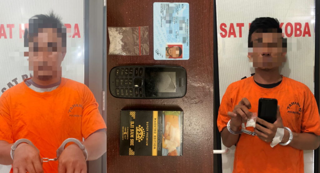 Bawa Sabu saat Kendarai Mobil, Dua Pria Ini Diringkus Polres Nias
