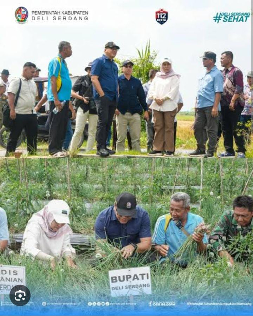 Bupati Genjot Program Unggulan Ketahanan Pangan, Deli Serdang Raih Prestasi Inflasi Terendah Per Januari 2026