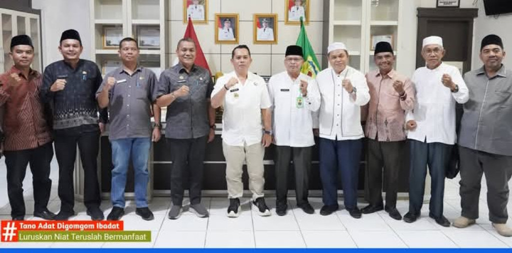 Bupati Palas Terima Kunjungan Silaturahmi Badan Amil Zakat Nasional (BAZNAS) Palas.