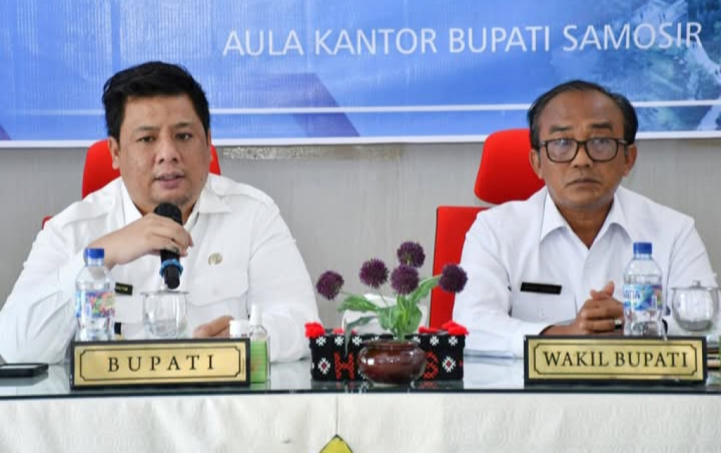 Bupati Samosir Meminta Seluruh OPD Mengeksekusi Program Secara Maksimal Tidak Hanya Berpatokan Pada Program yang Ada,