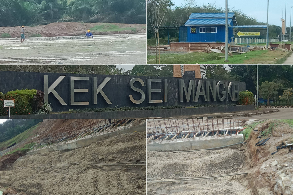 Diduga PT Jeges Sudah Melewati Masa Kontrak Pembagunan Proyek POS Bea Cukai di KEK Sei Mangkei