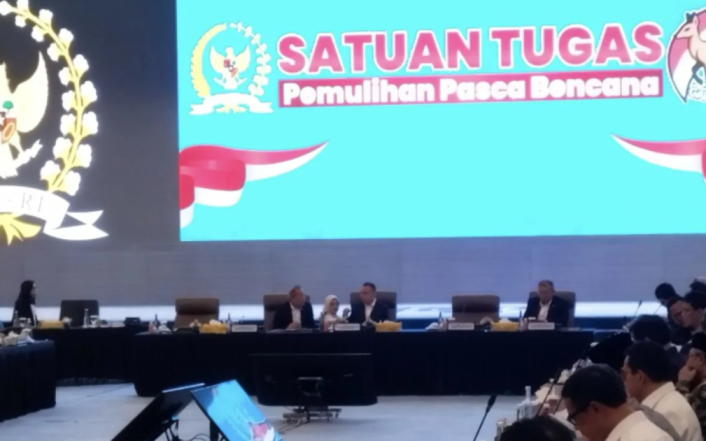 DPR Koordinasi Intensif Bersama Menteri untuk Percepatan Rehabilitasi Sumatera