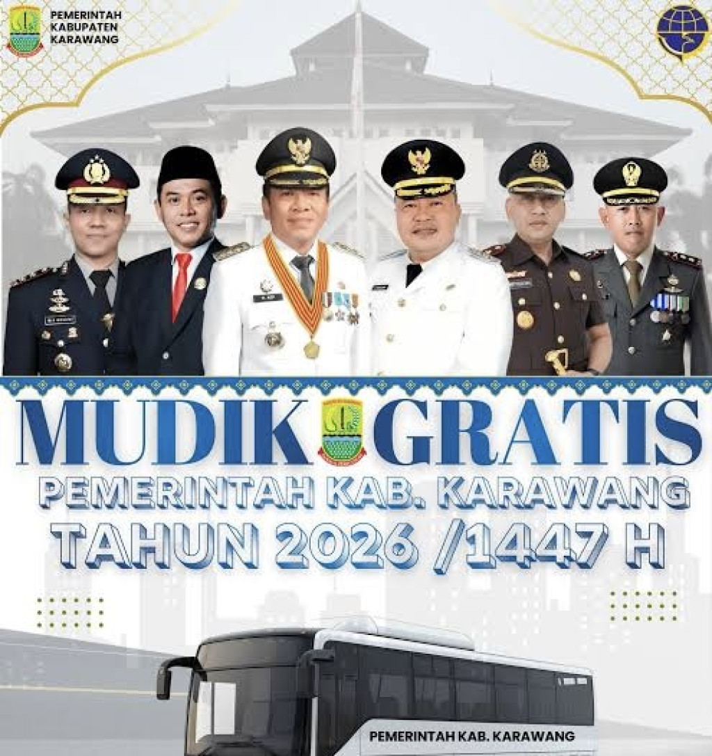Fasilitasi Warga, Pemkab Karawang Buka Pendaftaran Mudik Gratis Lebaran 2026