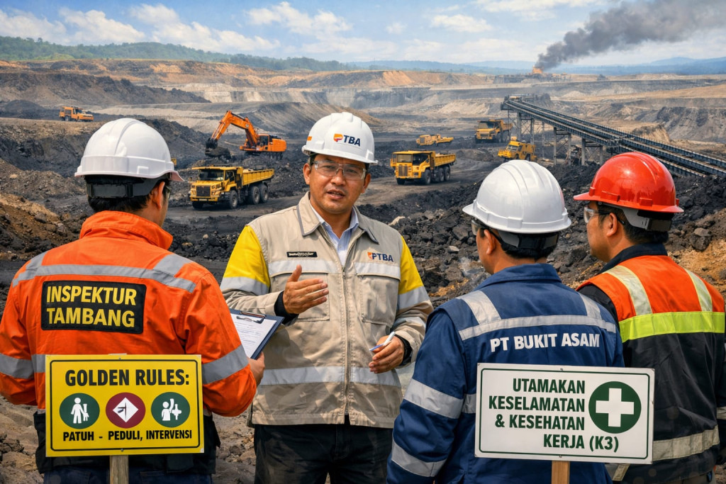 Investigasi Insiden PIT SJS Rampung, PT Bukit Asam Tegaskan K3 sebagai Prioritas Mutlak Operasional