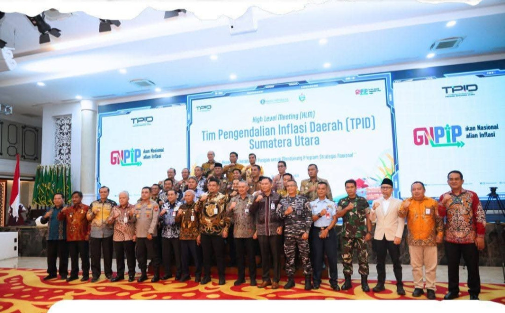 Jelang Bulan Ramadan dan Idul Fitri, Bupati Karo Hadiri High Level Meeting TPID Sumut