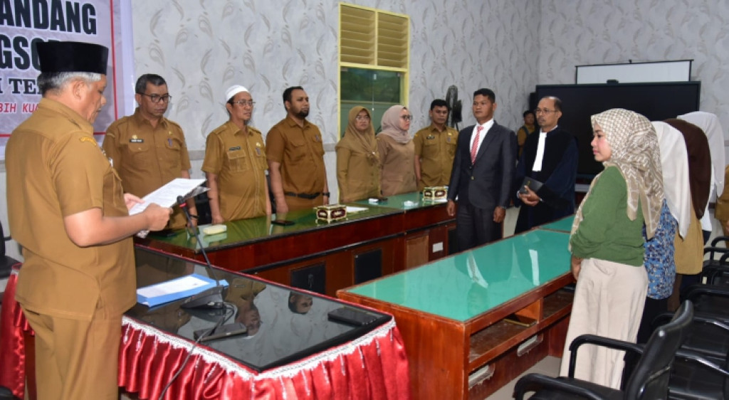 Jubel Simanungkalit Dilantik Menjadi Direktur PT Sarana Pembangunan Tapian Nauli