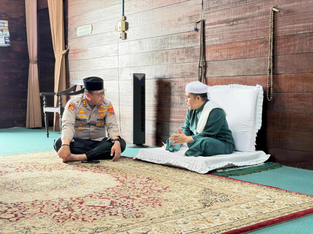 Kapolres Langkat Silaturahmi ke Tuan Guru Besilam Babussalam, Perkuat Sinergi Jaga Kamtibmas Ramadhan