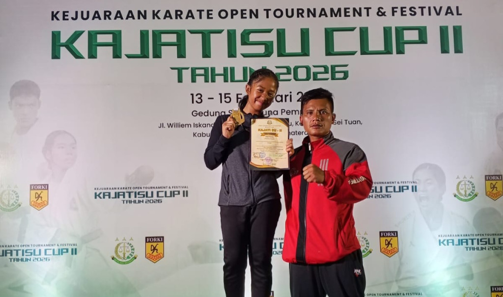 Karateka Forki Dairi Raih 1 Medali Emas di Kajatisu Cup II Tahun 2026