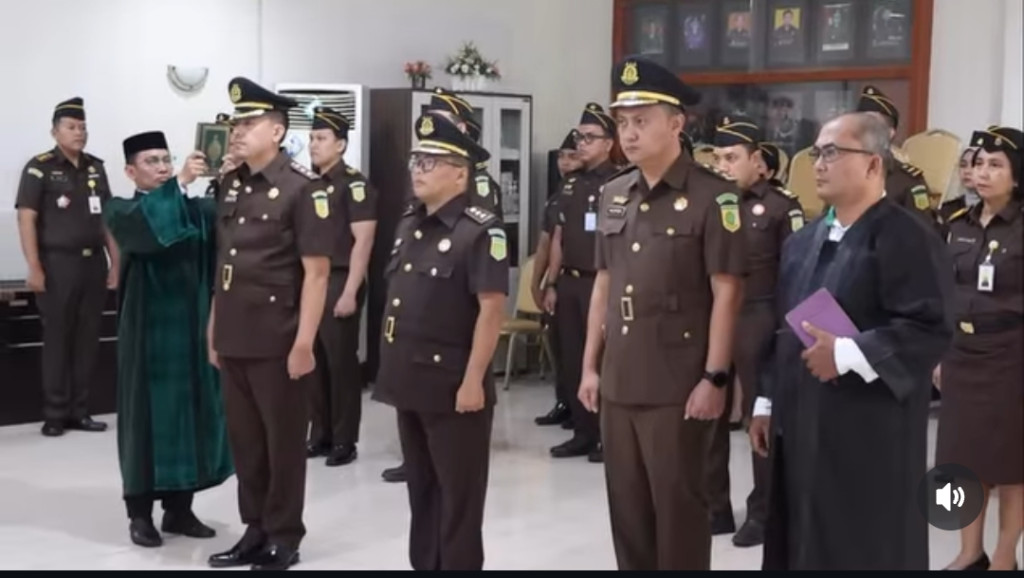 Kejari Medan Laksanakan Pelantikan dan Pengambilan Sumpah Kasi Intelijen, Tindak Pidana Umum, dan Khusus