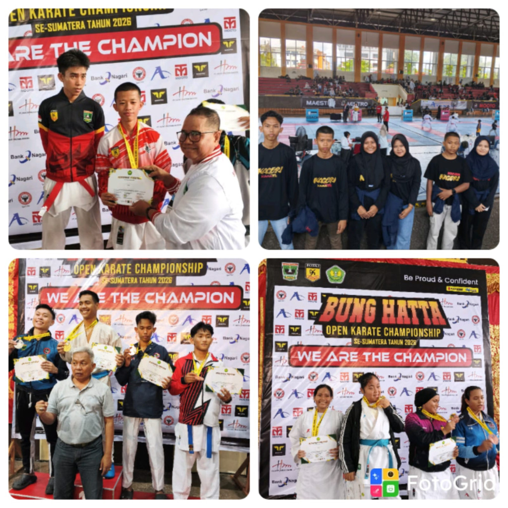 Kejuaraan Karate Piala Bung Hatta Open Championship Se-Sumatera, Atlet Madina Torehkan Prestasi