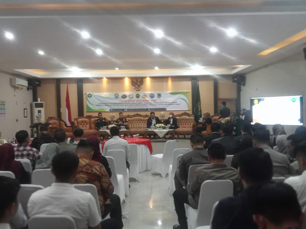 KUHP–KUHAP Baru 2026 Berlaku, PN Muara Enim Tegaskan Hakim Kini Punya Ruang Keadilan Lebih Humanis