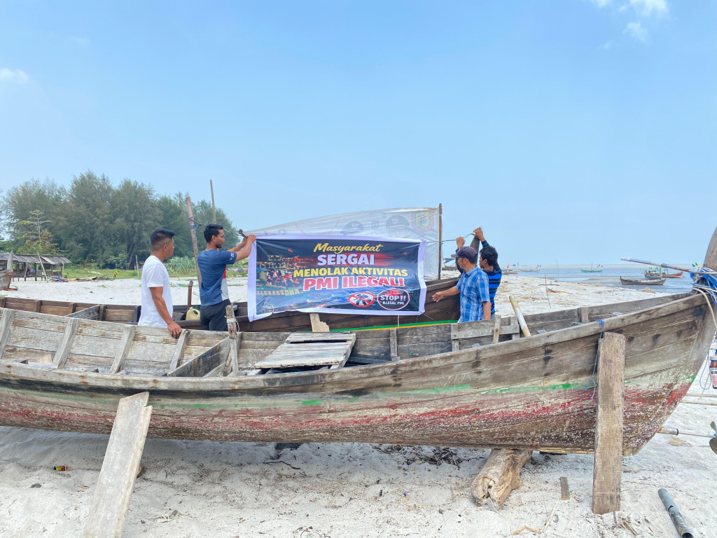 Masyarakat Kabupaten Serdang Berdagai Menolak Aktivitas Pekerja Migran Ilegal di Wilayah Mereka