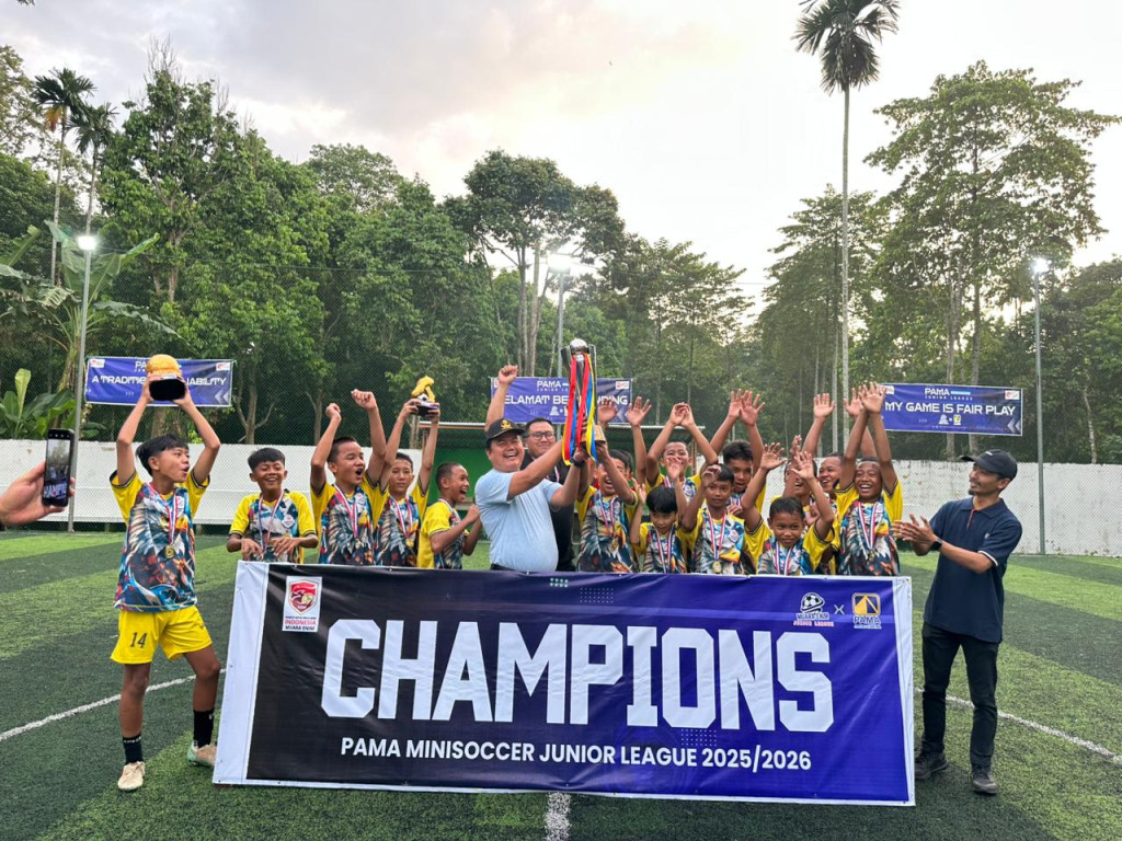 PAMA Gelar Mini Soccer Junior League 2026, Cetak Talenta Muda Bermental Juara