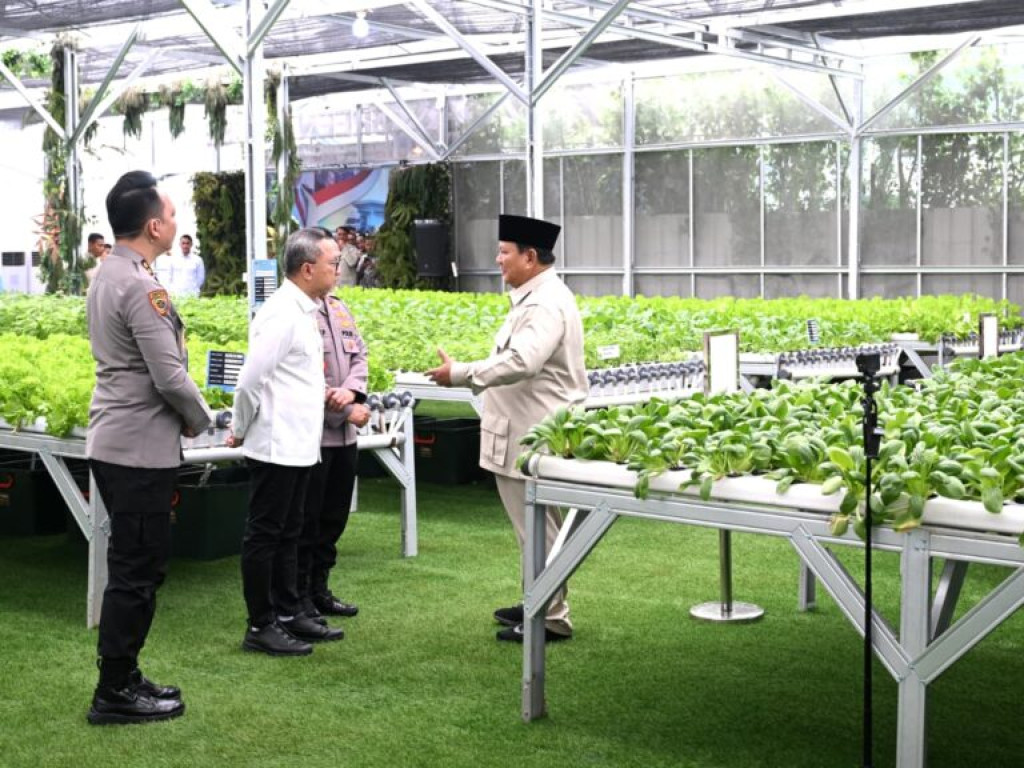 Pastikan Kesiapan Program Gizi Nasional, Presiden Prabowo Tinjau Langsung SPPG Polri Palmerah