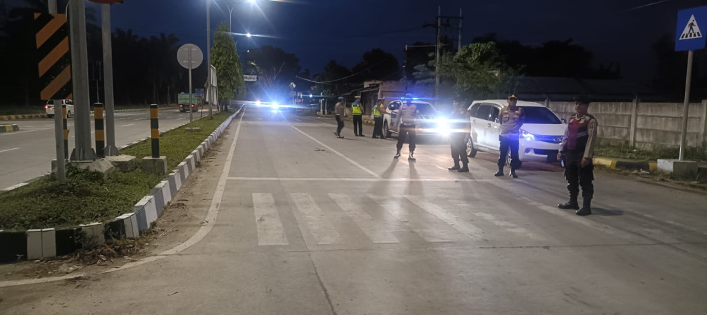 Patroli Subuh Polres Langkat Jaga Kamtibmas Selama Ramadhan