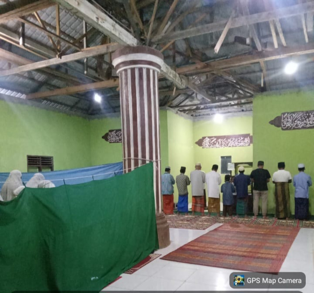 Pelaksanaan Shalat Taraweh Berjamaah di Masjid Al Ikhlas Desa Balangka Kecamatan Sihapas Barumun