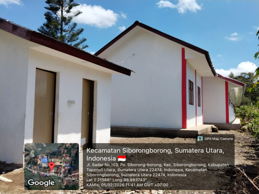 Pembangunan Revitalisasi SDN 173311 Siborongborong Rampung, Dorong Lingkungan Belajar Aman dan Nyaman