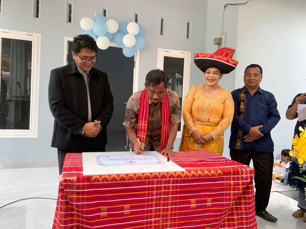 Peresmian Rumah Dinas Pendeta GBKP Klasis Binjai-Langkat, Wali Kota Tekankan Nilai Kebersamaan