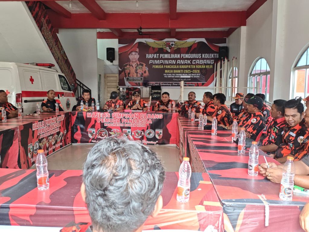 Perkokoh Sinergitas dan Basis Massa, PAC Pemuda Pancasila Bagan Sinembah Matangkan Persiapan RPP