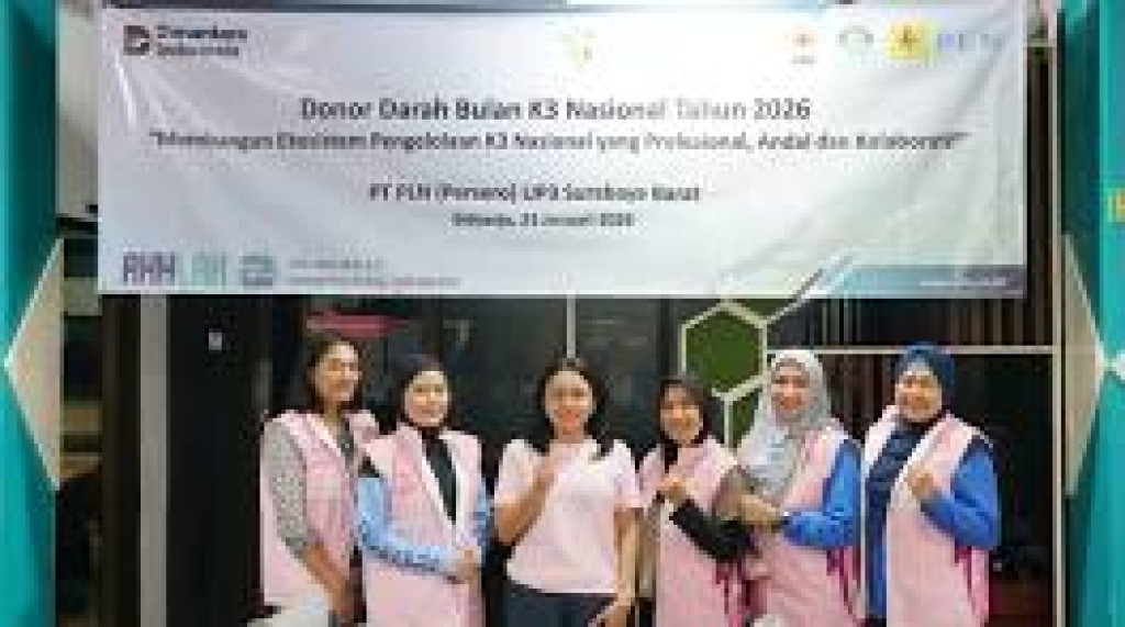 PLN UP3 Purwakarta Peringati Bulan K3 Nasional dengan Aksi Donor Darah untuk Kemanusiaan