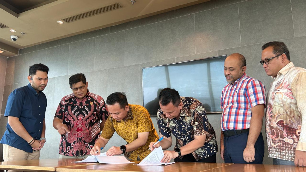 PLTU IP Labuhan Angin Teken PKT Pengamanan dengan Mako Kopassus untuk Proyek Recovery Unit 1