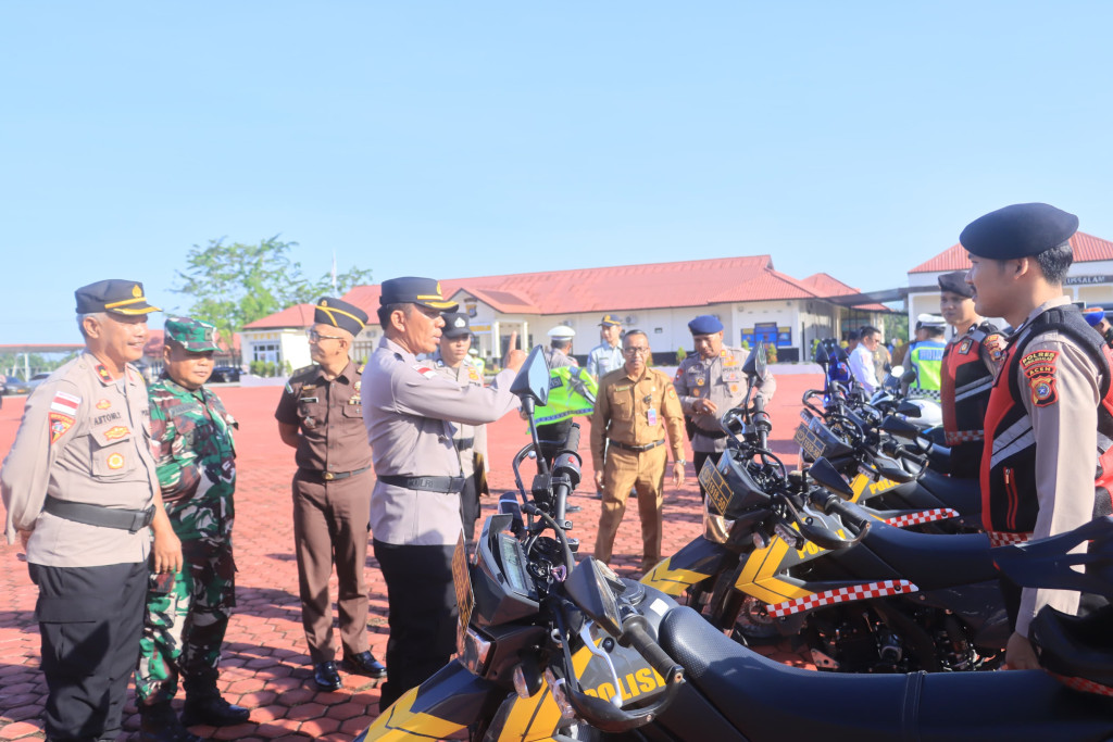 Polres Subulussalam Gelar Apel Pasukan Operasi Keselamatan Seulawah 2026